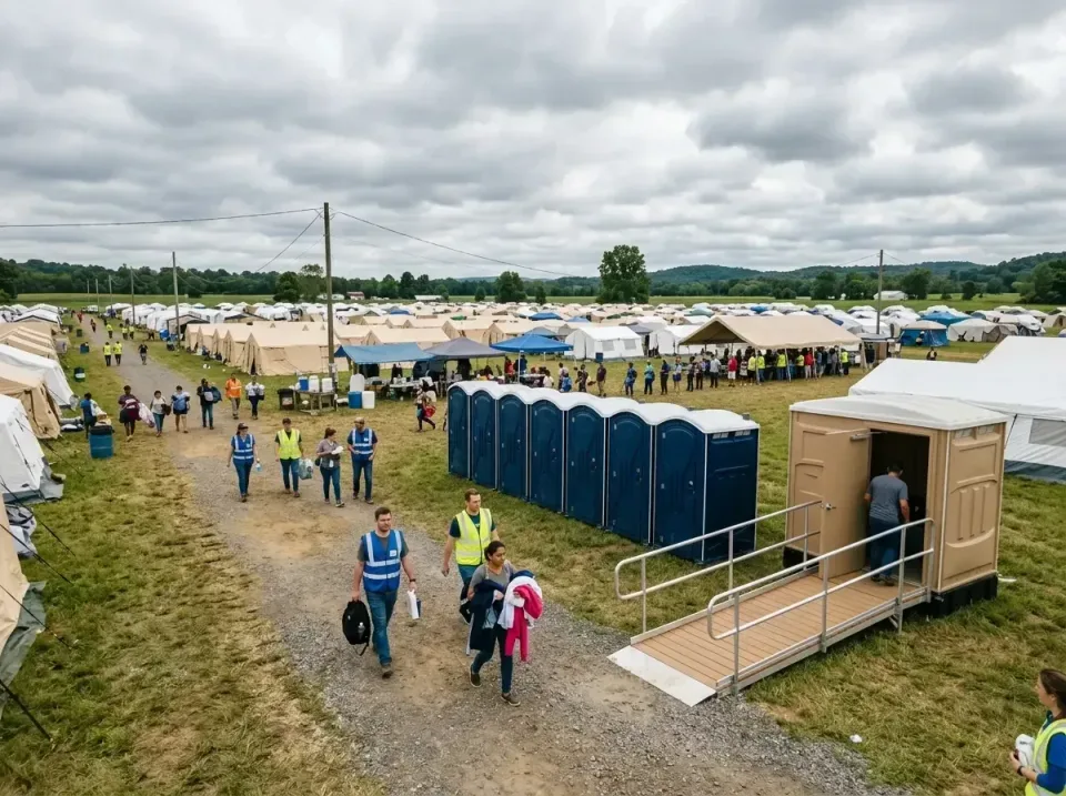 disaster-relief-camp-restrooms-010 — frequently asked questions, Dumpster & Portable Bathrooms Rental in Trophy Club, TX